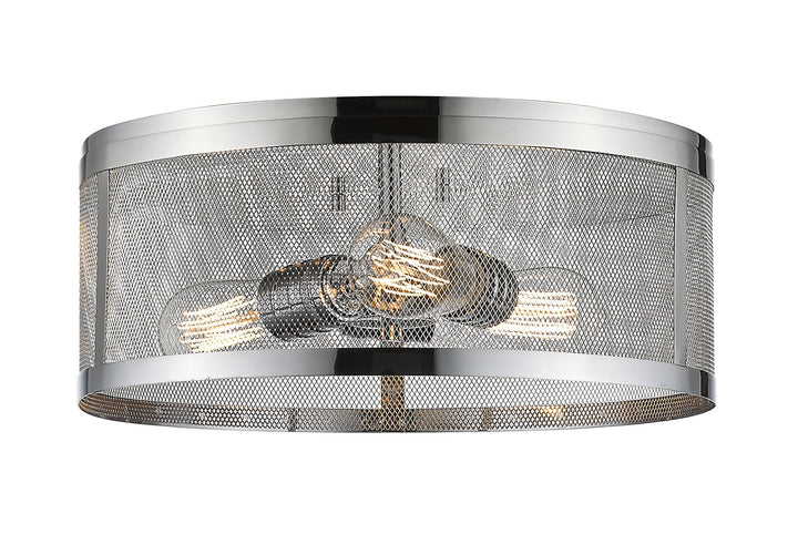 Z-Lite Meshsmith 331F14-CH Ceiling Light - Chrome