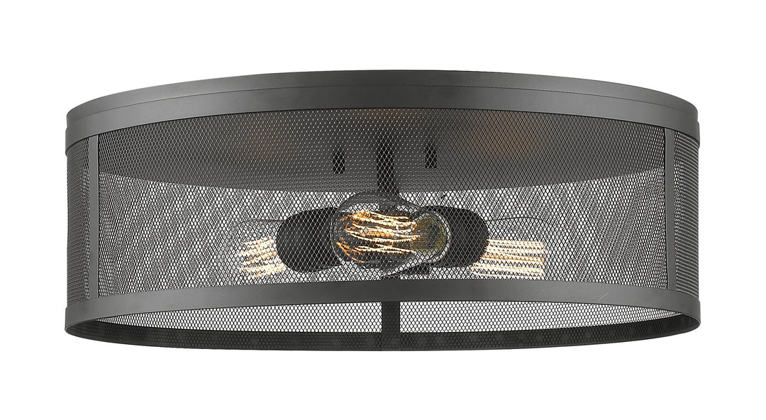 Z-Lite Meshsmith 331F18-BRZ Ceiling Light - Bronze