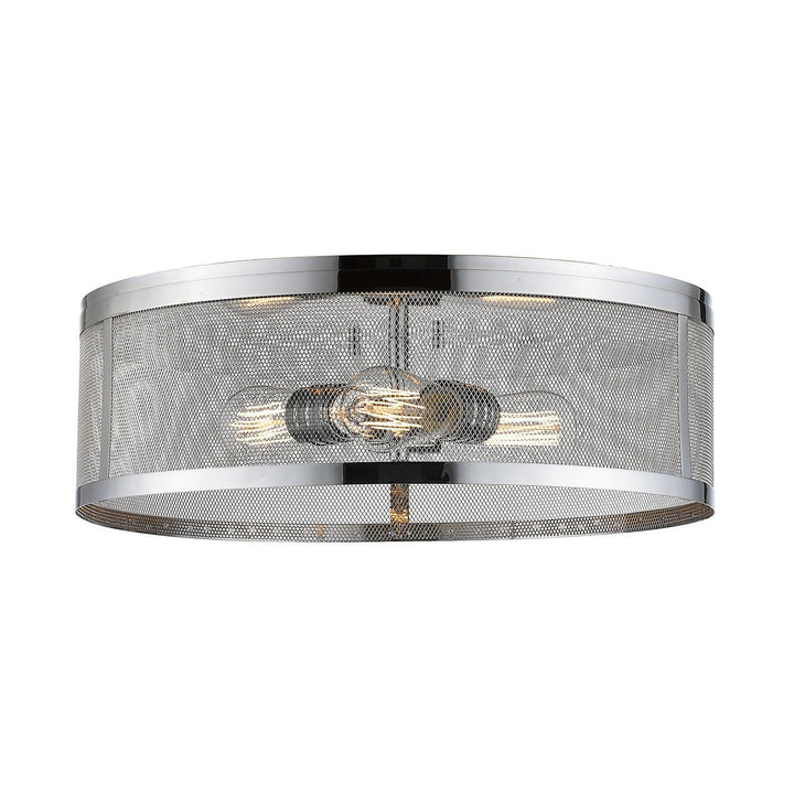 Z-Lite Meshsmith 331F18-CH Ceiling Light - Chrome