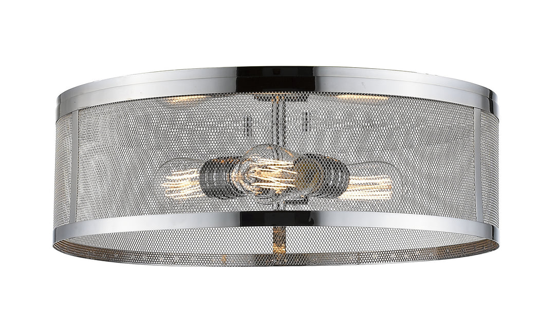 Z-Lite Meshsmith 331F18-CH Ceiling Light - Chrome