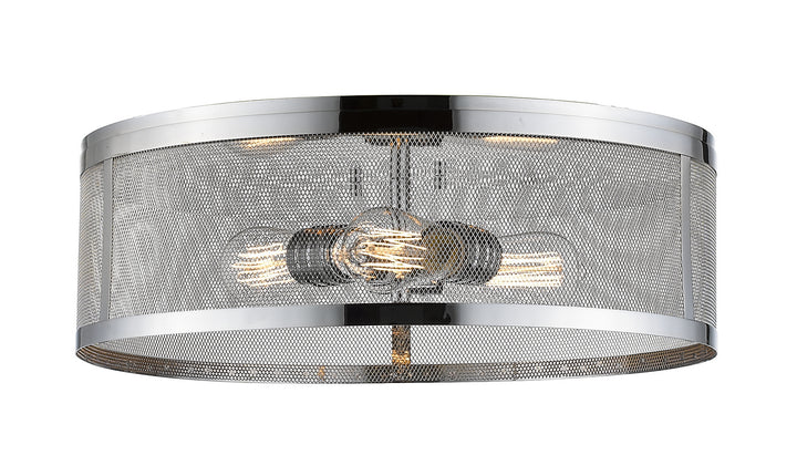 Z-Lite Meshsmith 331F18-CH Ceiling Light - Chrome