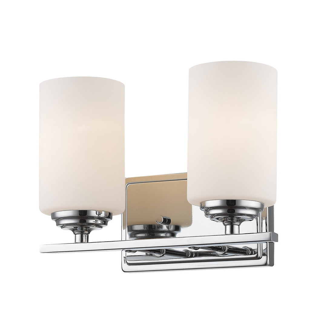 Z-Lite Bordeaux 435-2V-CH Bath Vanity Light 12 in. wide - Chrome