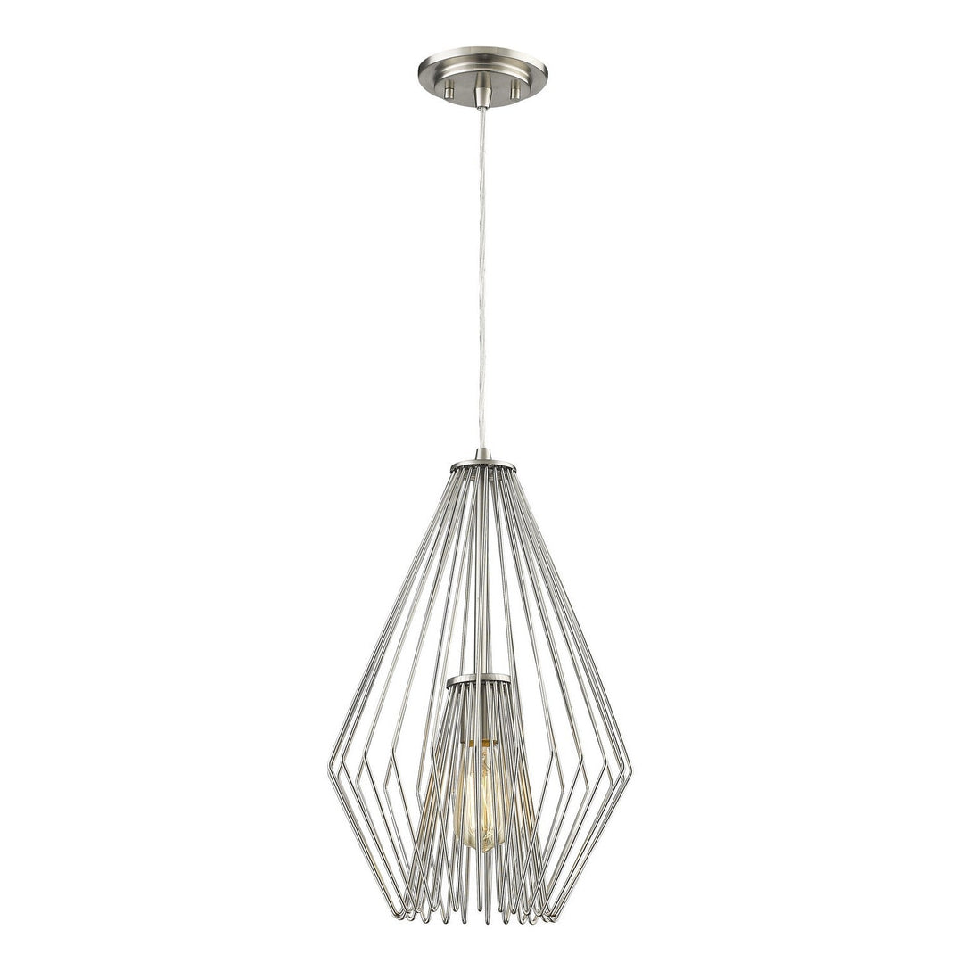 Z-Lite Quintus 442MP12-BN Pendant Light - Brushed Nickel