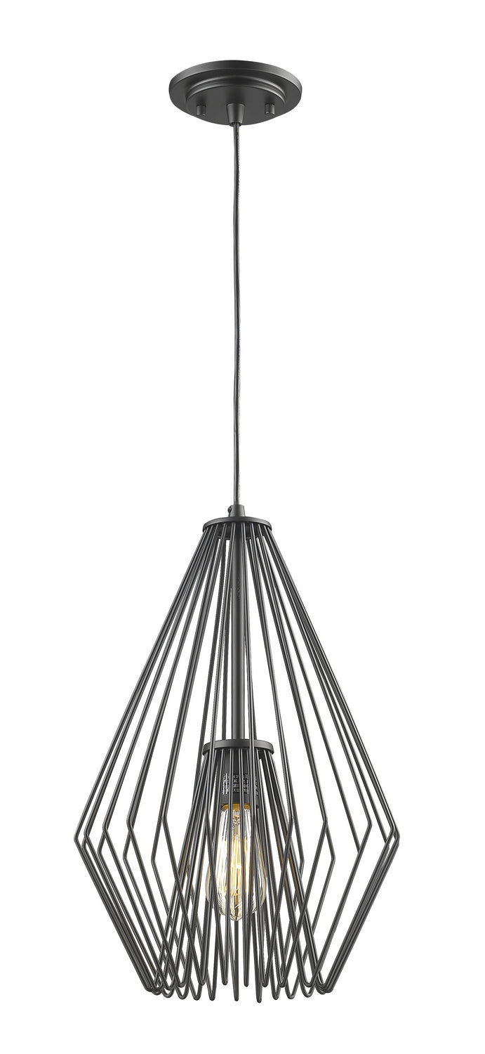 Z-Lite Quintus 442MP12-MB Pendant Light - Matte Black