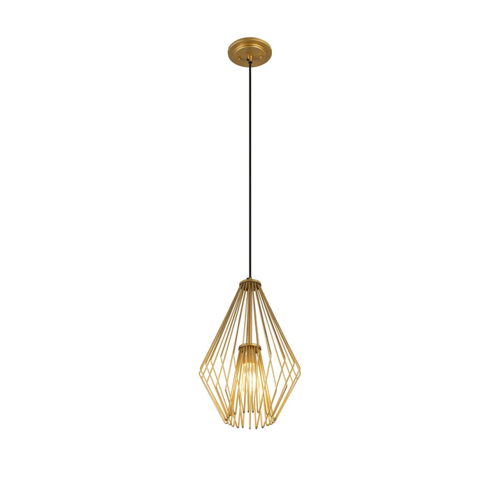 Z-Lite Quintus 442MP12-MG Pendant Light - Metallic Gold
