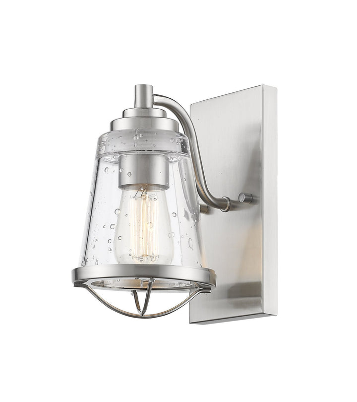 Z-Lite Mariner 444-1S-BN Wall Sconce Light - Brushed Nickel