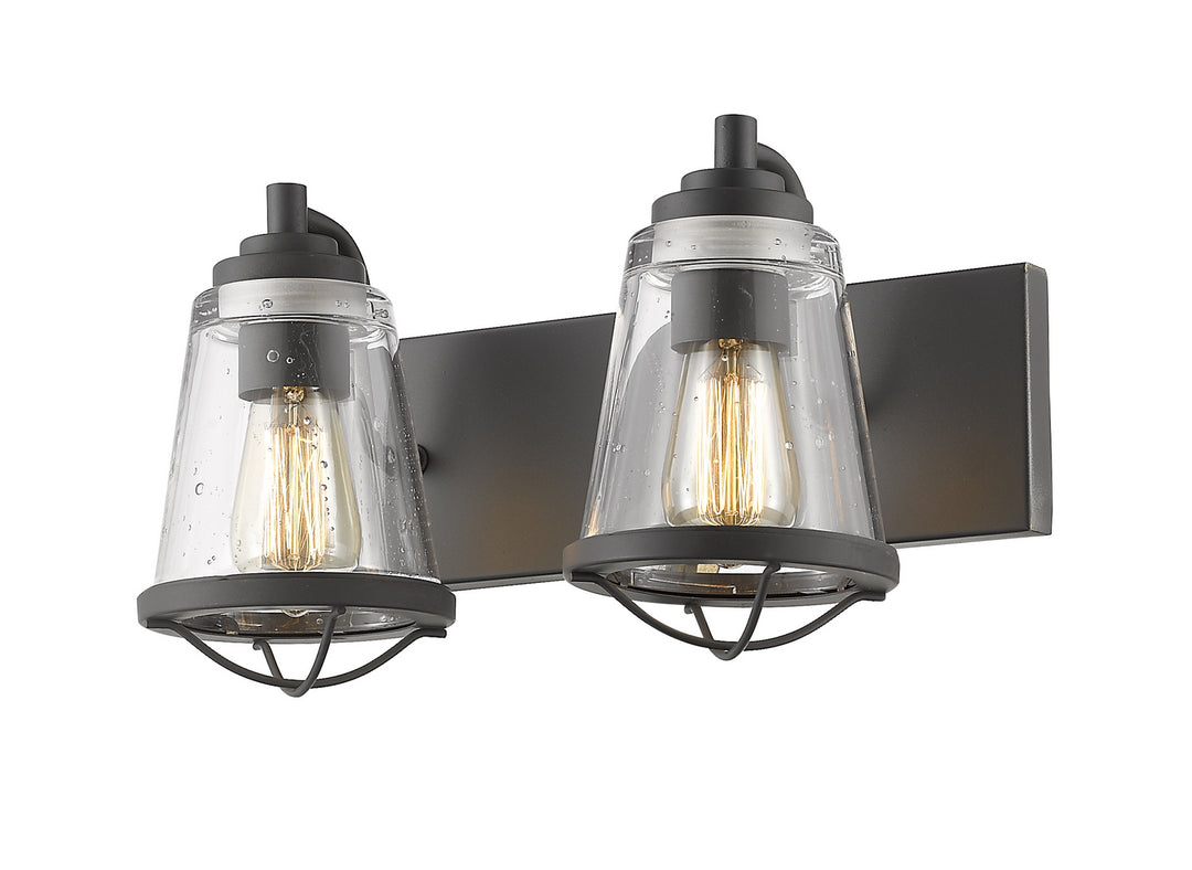 Z-Lite Mariner 444-2V-BRZ Bath Vanity Light 16 in. wide - Bronze