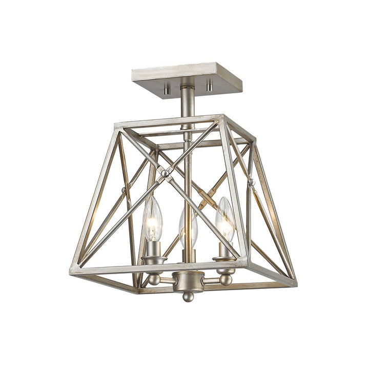 Z-Lite Trestle 447SF-AS Ceiling Light - Antique Silver