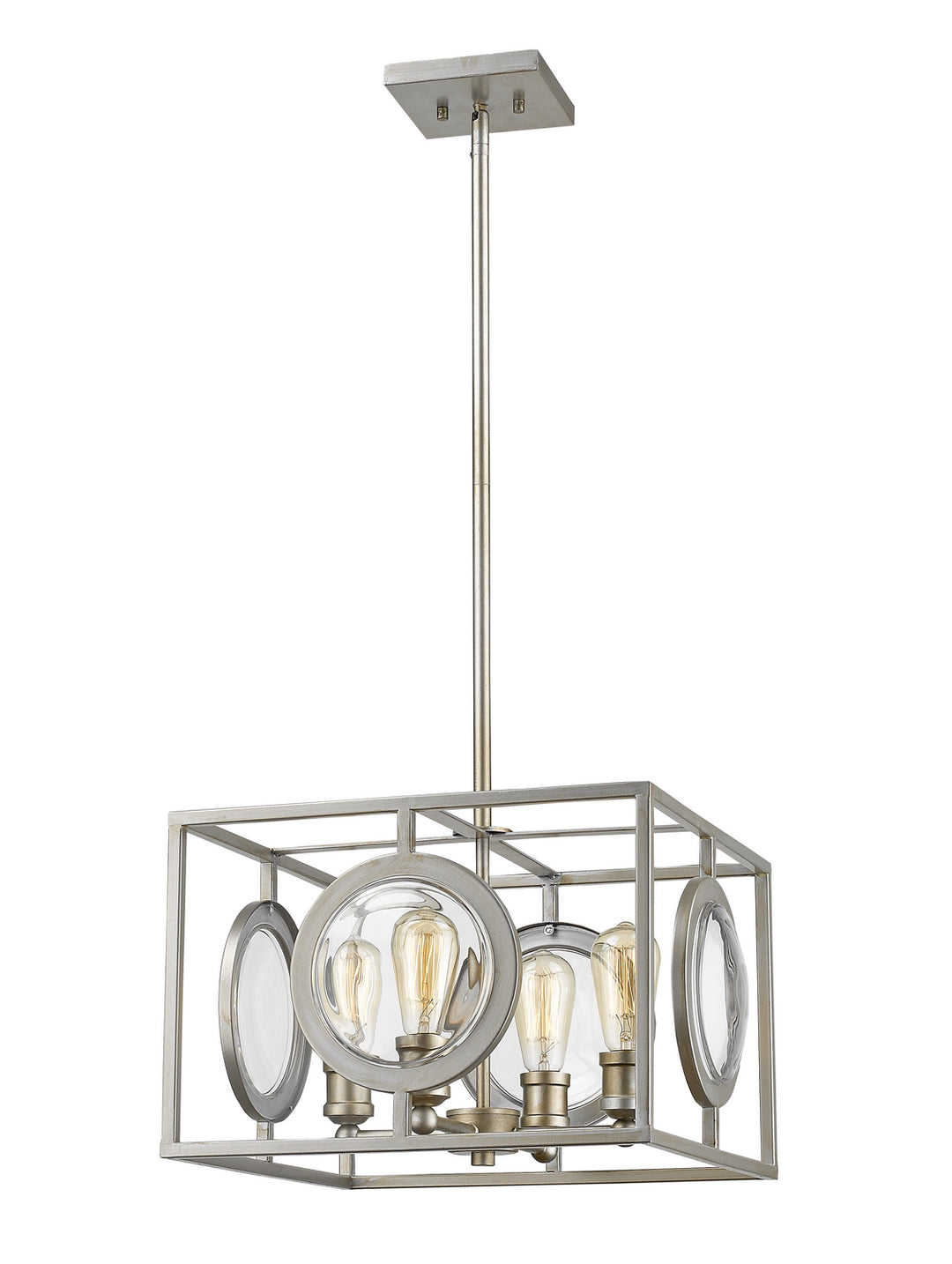 Z-Lite Port 448-16AS Pendant Light - Antique Silver