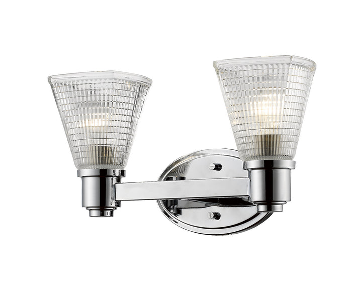 Z-Lite Intrepid 449-2V-CH Bath Vanity Light 16 in. wide - Chrome