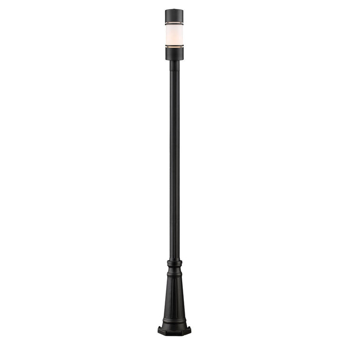 Z-Lite Lighting 560PHB-519P-BK-LED Modern Luminata Outdoor Black