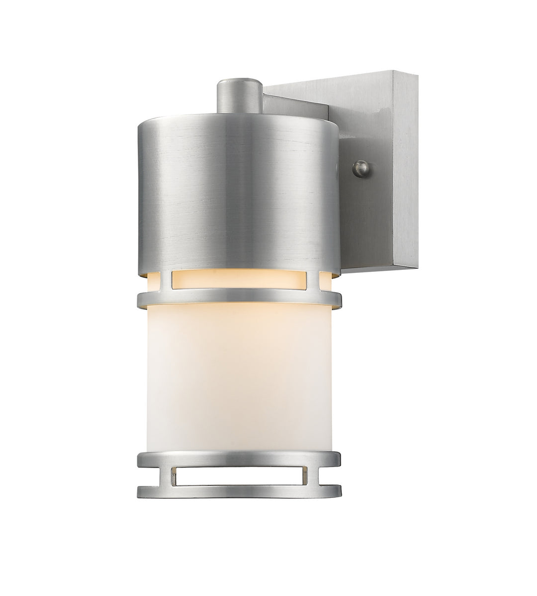 Z-Lite Lighting 560S-BA-LED Modern Luminata Outdoor Brushed Aluminum