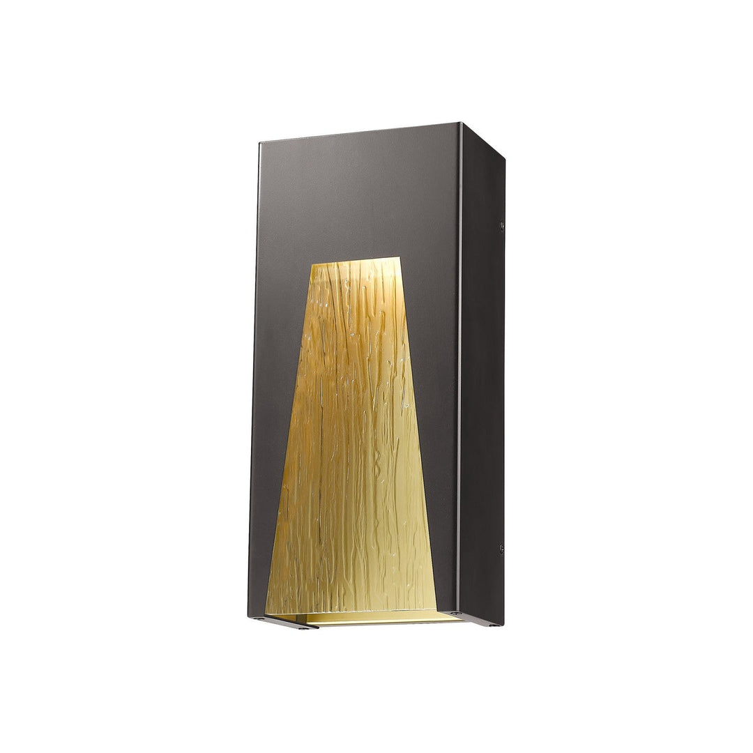 Z-Lite Lighting 561M-DBZ-GD-CSL-LED Modern Millenial Outdoor Bronze Gold