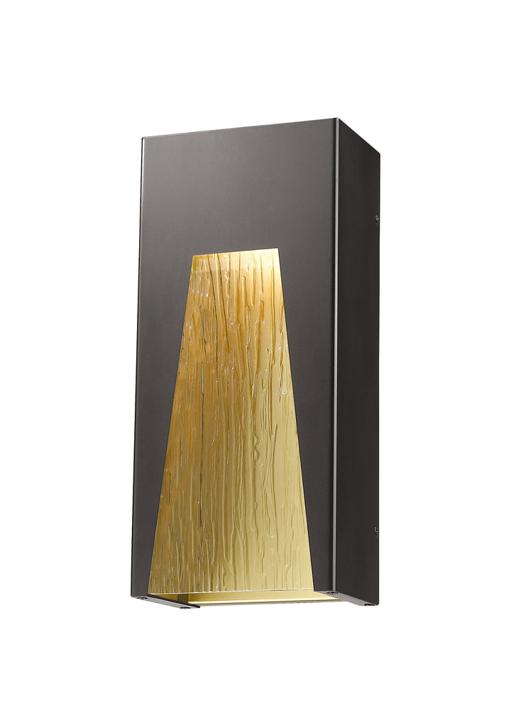 Z-Lite Lighting 561M-DBZ-GD-CSL-LED Modern Millenial Outdoor Bronze Gold