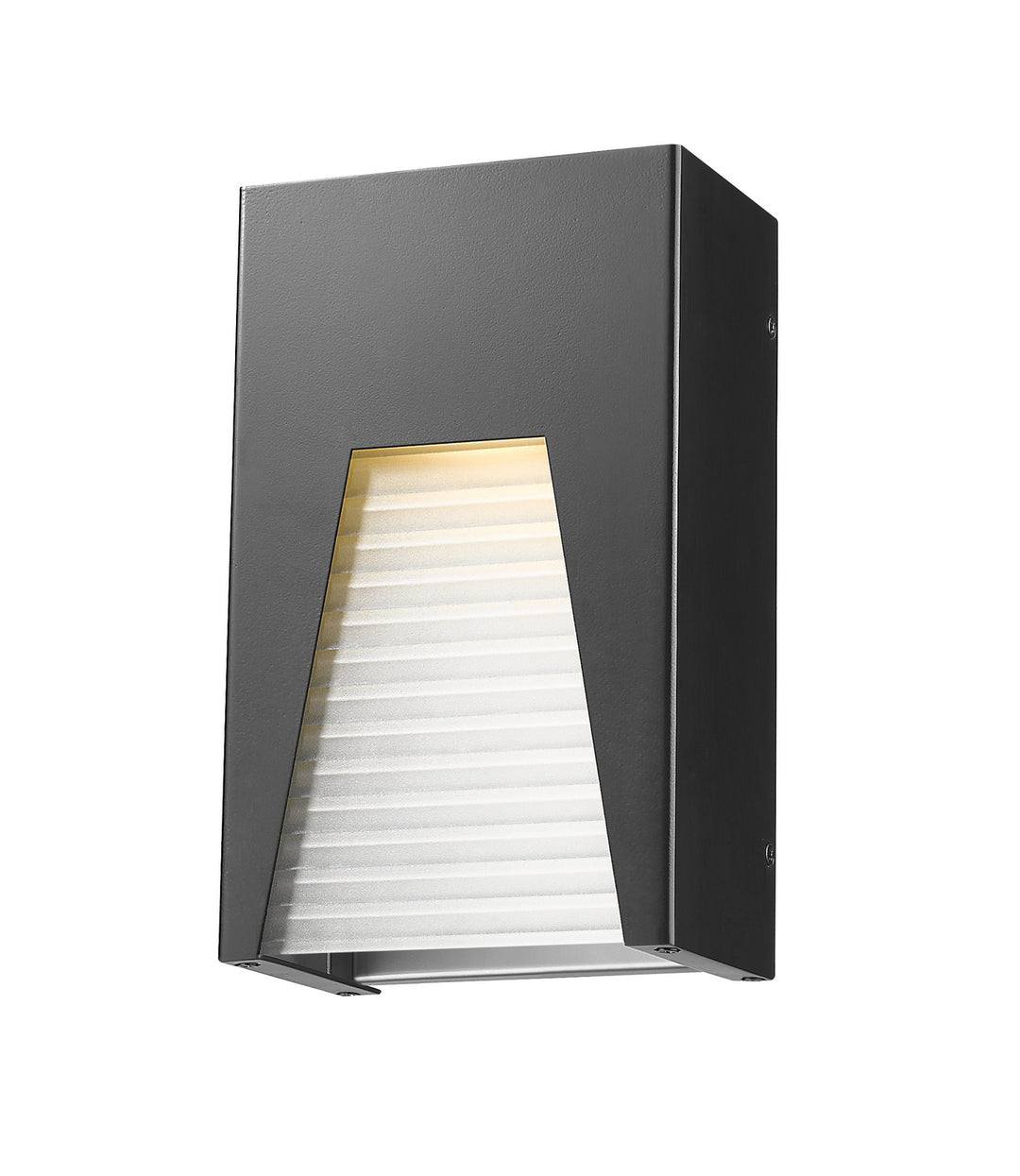 Z-Lite Lighting 561S-BK-SL-FRB-LED Modern Millenial Outdoor Black Silver