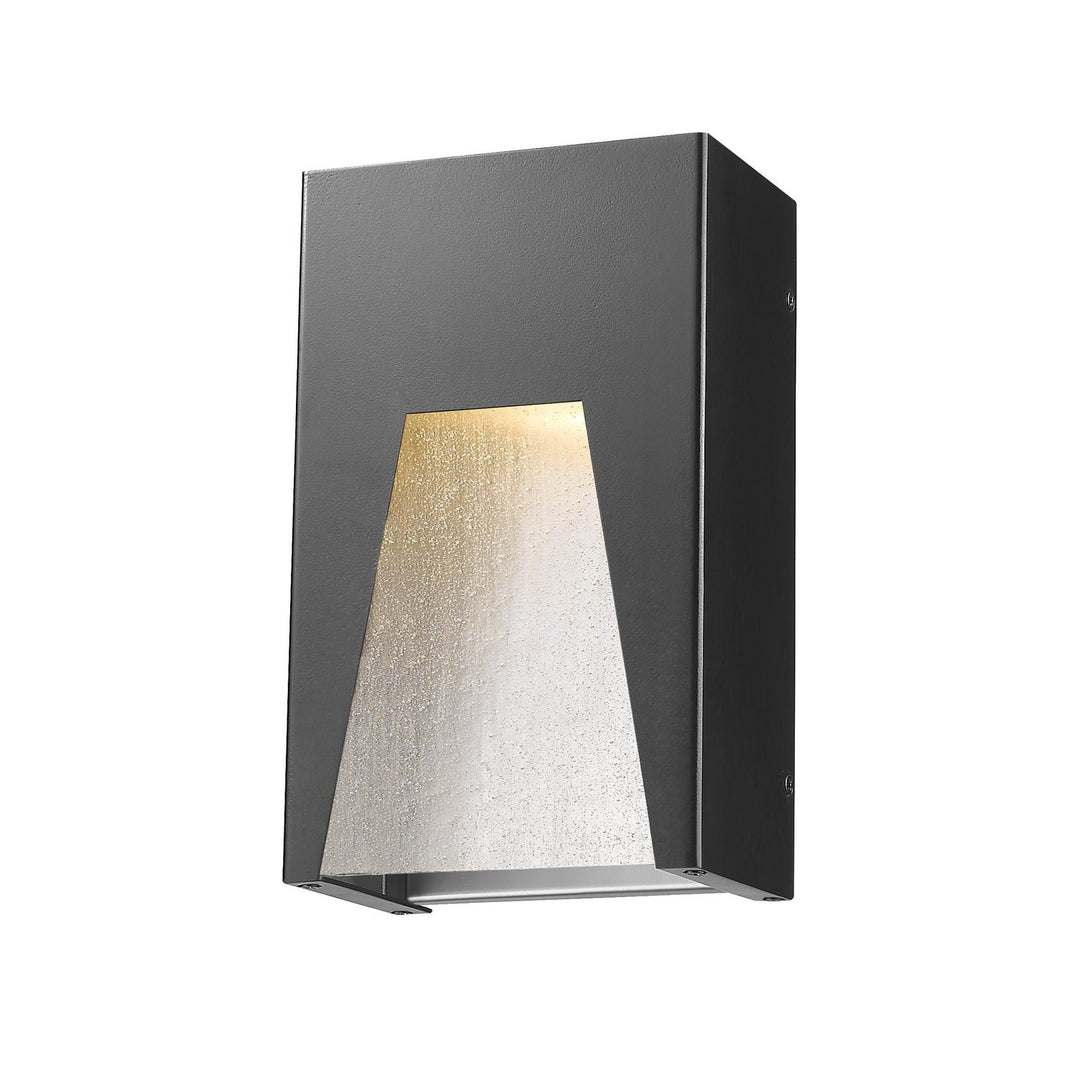 Z-Lite Lighting 561S-BK-SL-SDY-LED Modern Millenial Outdoor Black Silver