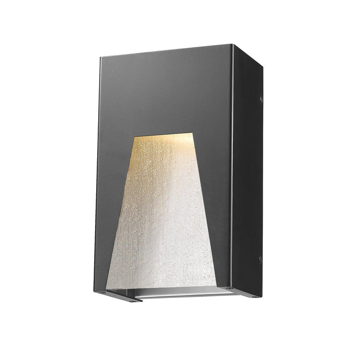 Z-Lite Lighting 561S-BK-SL-SDY-LED Modern Millenial Outdoor Black Silver