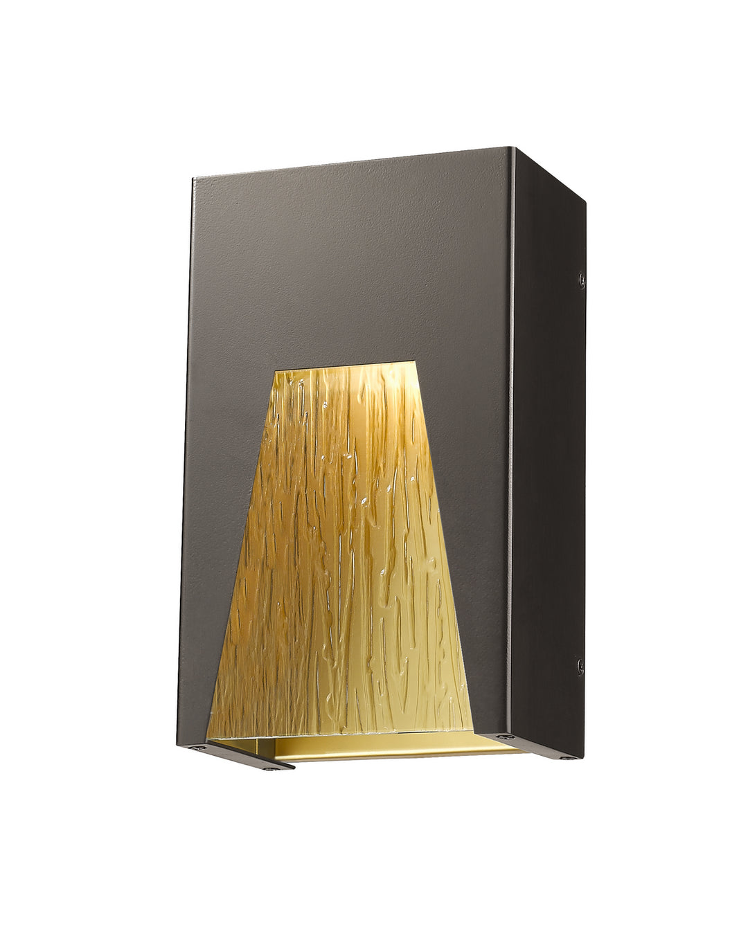 Z-Lite Lighting 561S-DBZ-GD-CSL-LED Modern Millenial Outdoor Bronze Gold