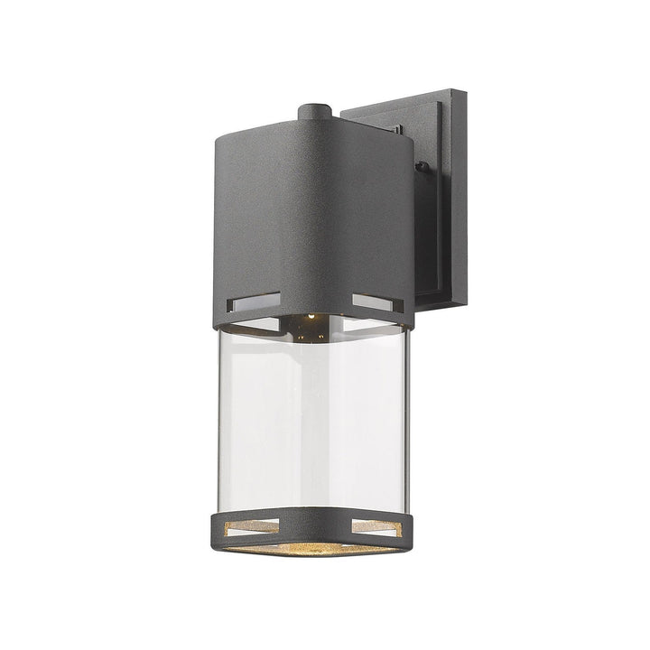 Z-Lite Lighting 562M-BK-LED Modern Lestat Outdoor Black