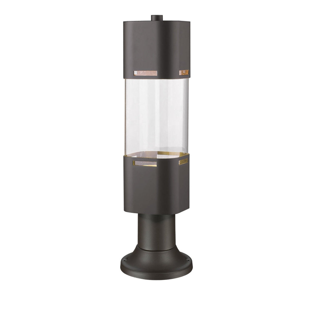 Z-Lite Lighting 562PHBR-553PM-DBZ-LE Modern Lestat Outdoor Deep Bronze