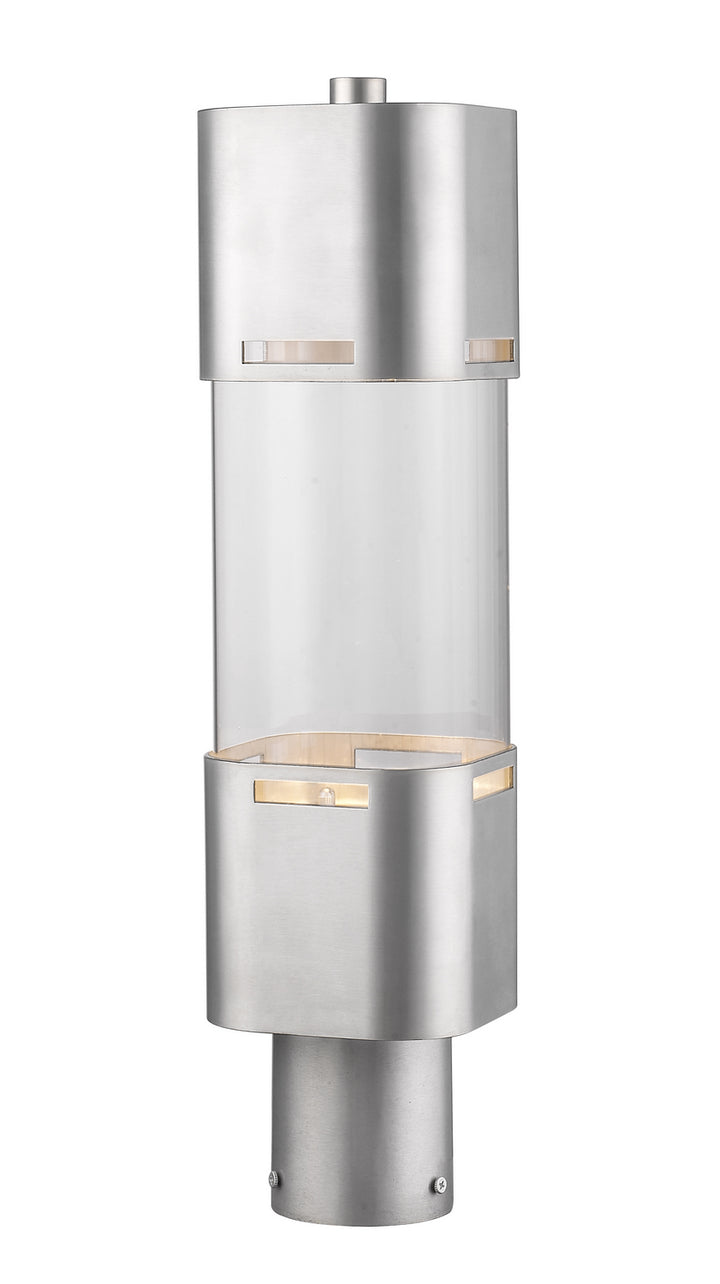 Z-Lite Lighting 562PHBR-BA-LED Modern Lestat Outdoor Brushed Aluminum
