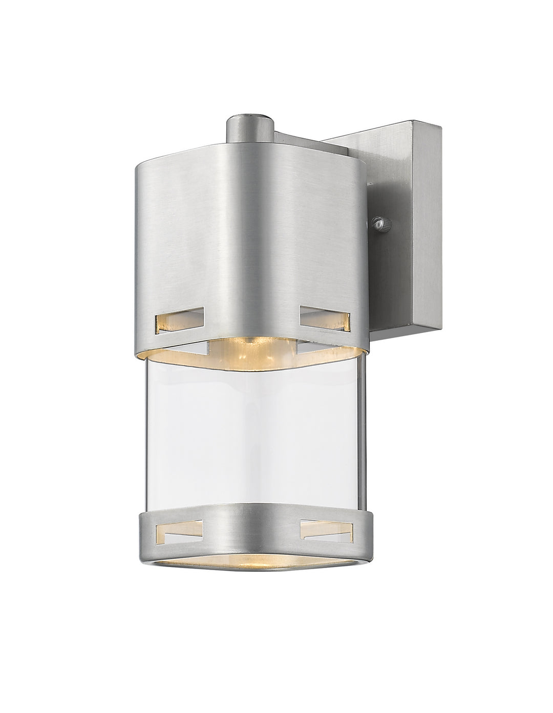 Z-Lite Lighting 562S-BA-LED Modern Lestat Outdoor Brushed Aluminum