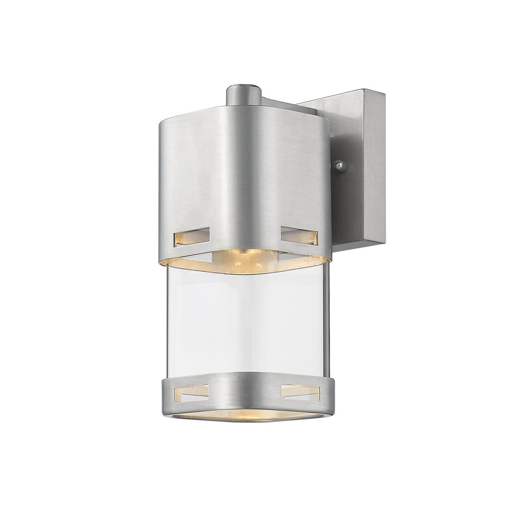 Z-Lite Lighting 562S-BA-LED Modern Lestat Outdoor Brushed Aluminum