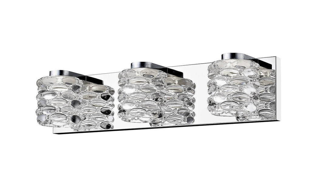 Z-Lite Dawson 907-3V-LED Bath Vanity Light 21 in. wide - Chrome