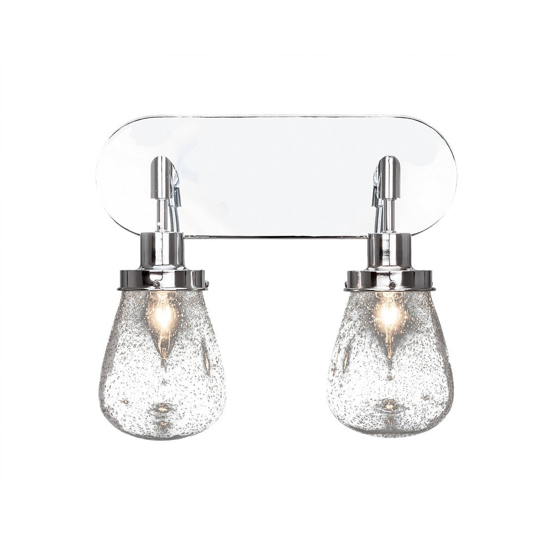 Toltec Meridian 1232-ch-471 Bath Vanity Light 15 in. wide - Chrome