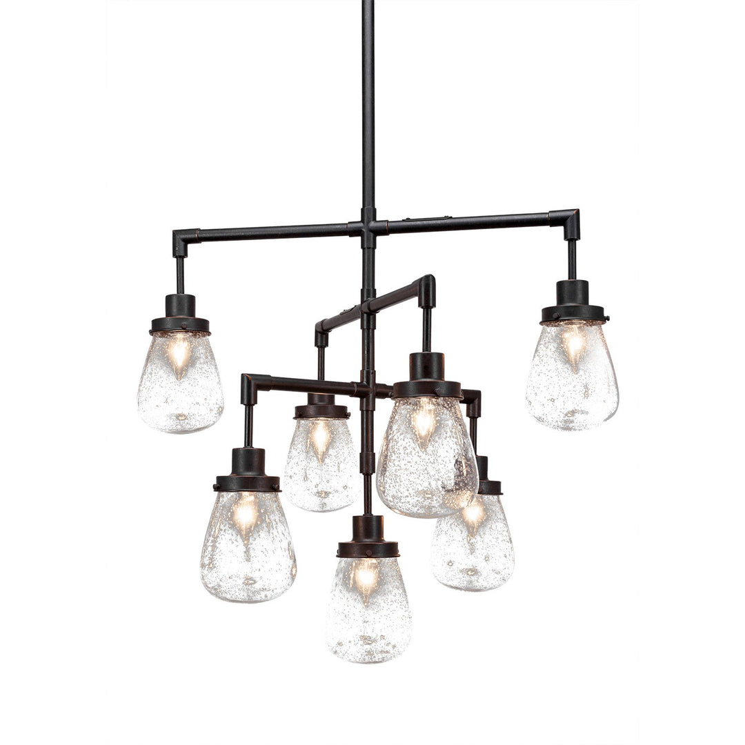 Toltec Meridian 1239-dg-471 Chandelier Light - Dark Granite