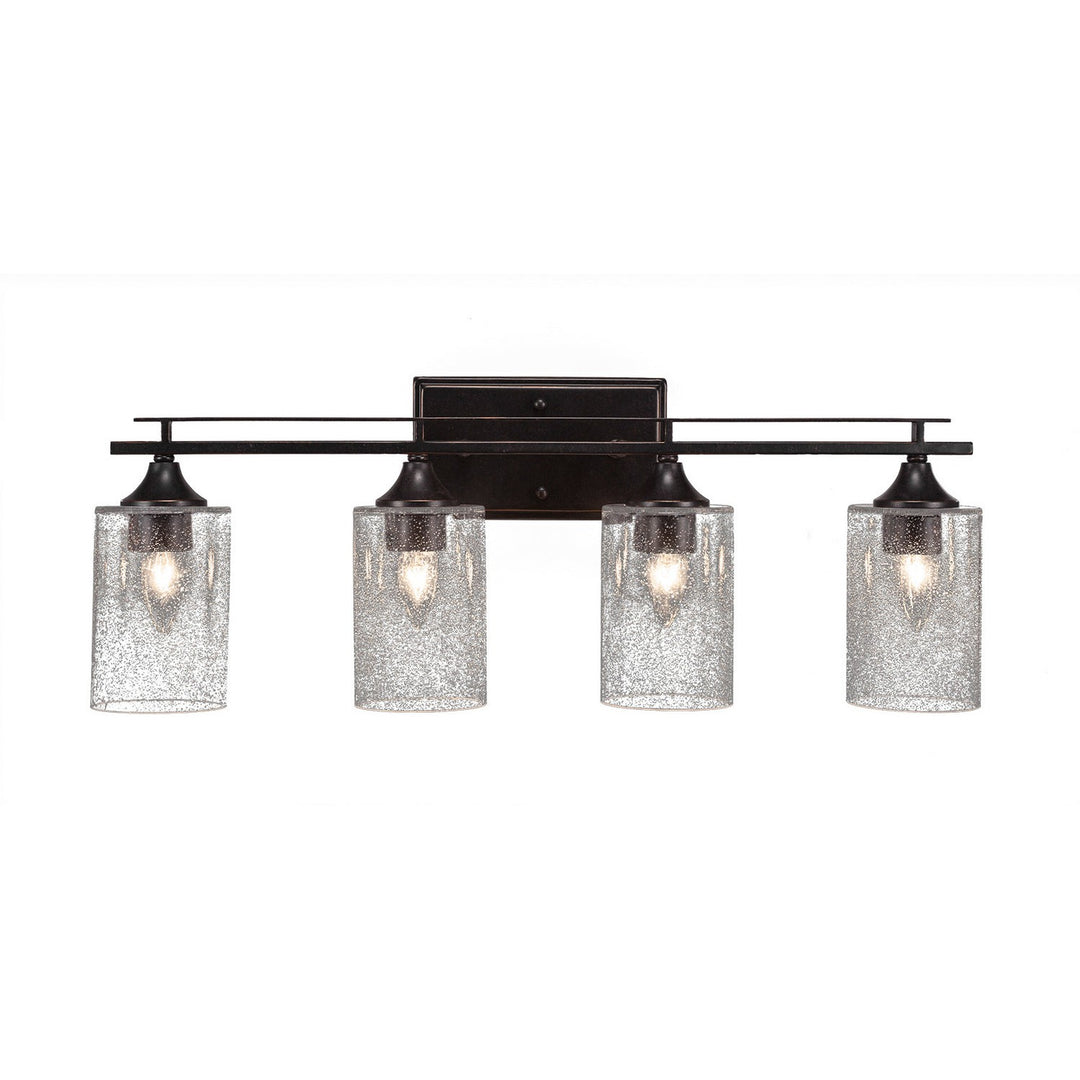 Toltec Uptowne 134-dg-300 Bath Vanity Light 27 in. wide - Dark Granite