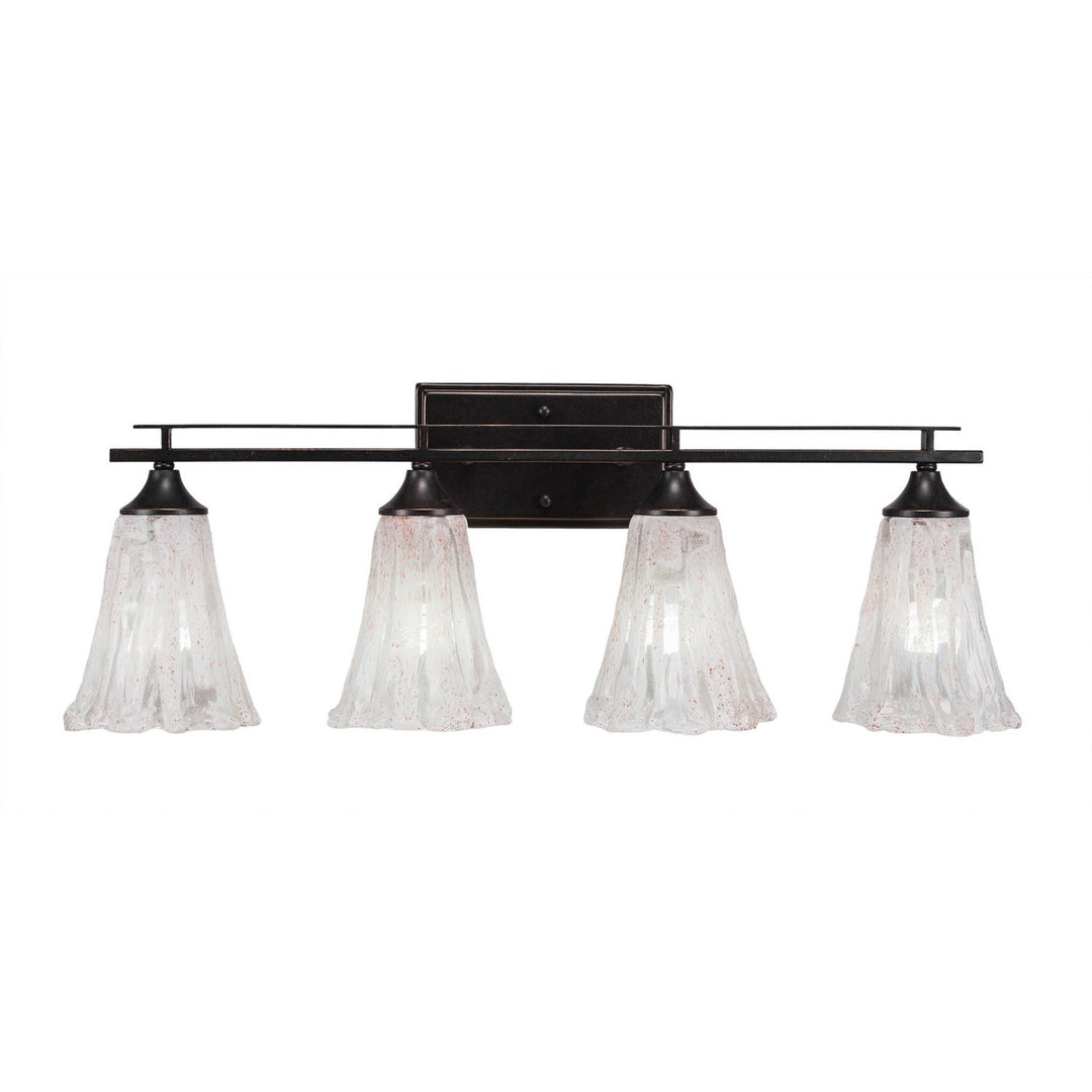 Toltec Uptowne 134-dg-729 Bath Vanity Light 28 in. wide - Dark Granite