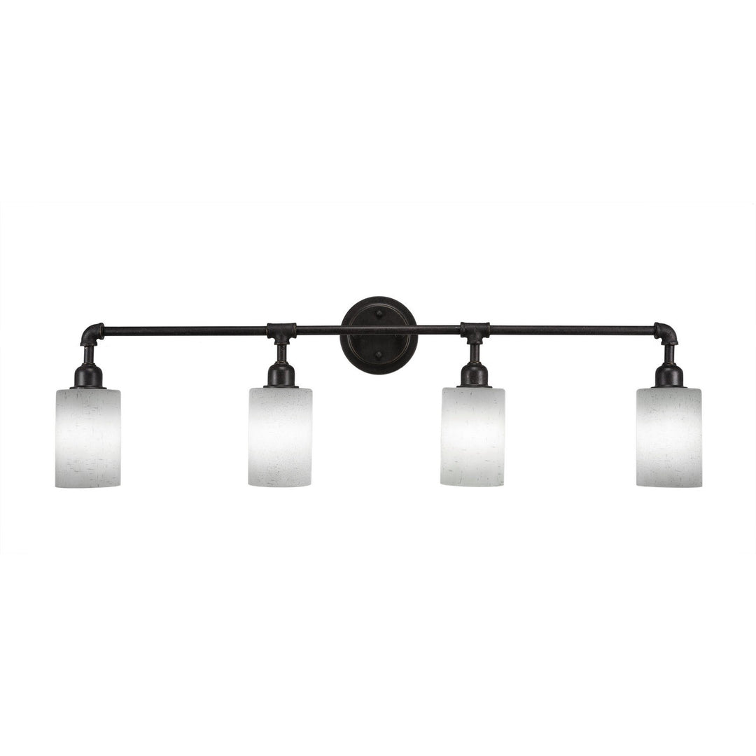 Toltec Vintage 184-dg-300 Bath Vanity Light 40 in. wide - Dark Granite