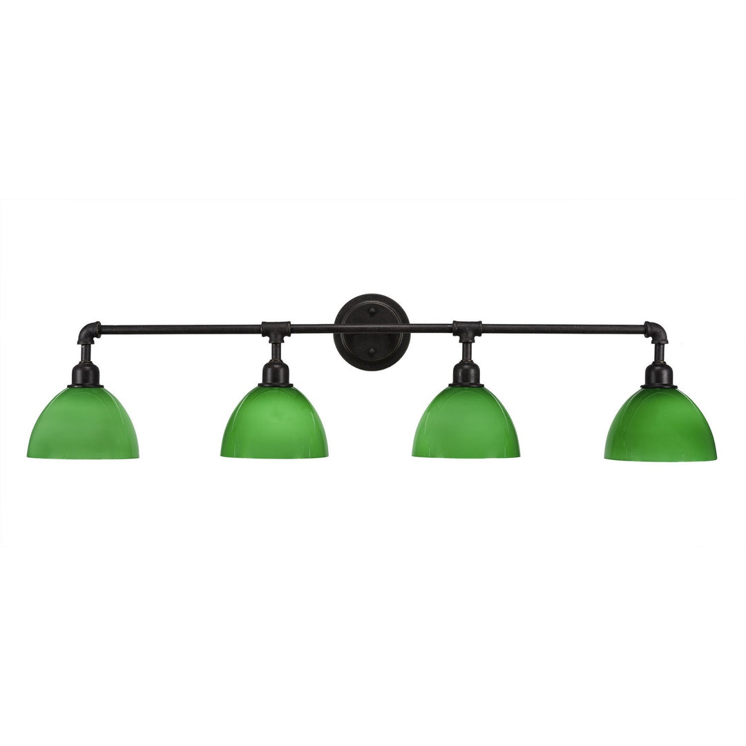 Toltec Vintage 184-dg-4015 Bath Vanity Light 44 in. wide - Dark Granite