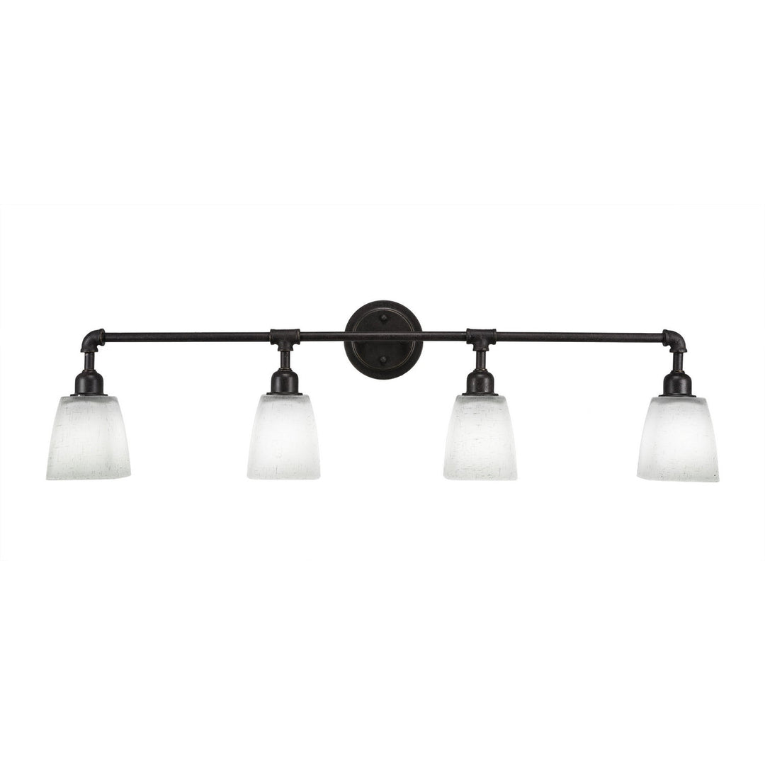 Toltec Vintage 184-dg-460 Bath Vanity Light 41 in. wide - Dark Granite