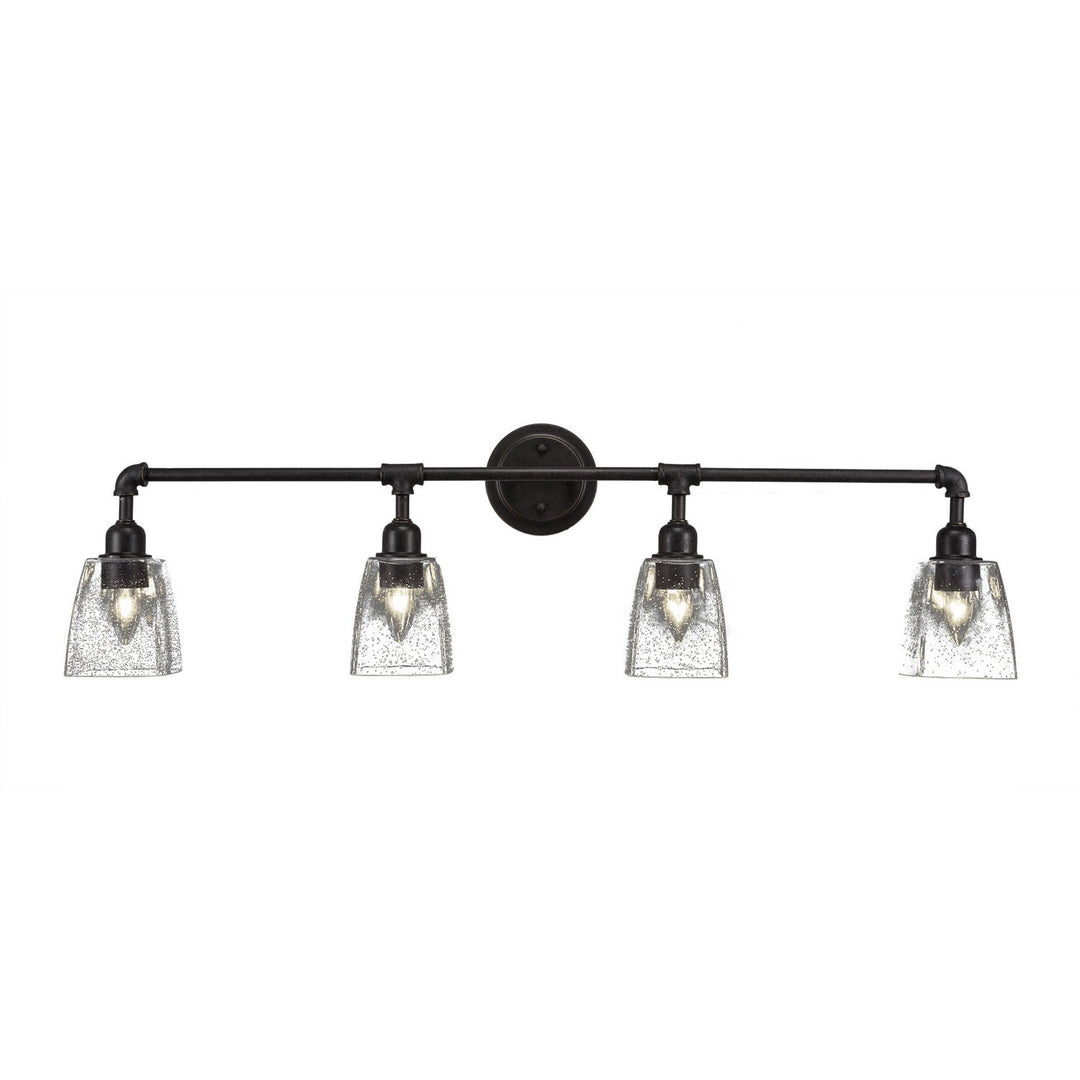 Toltec Vintage 184-dg-461 Bath Vanity Light 41 in. wide - Dark Granite