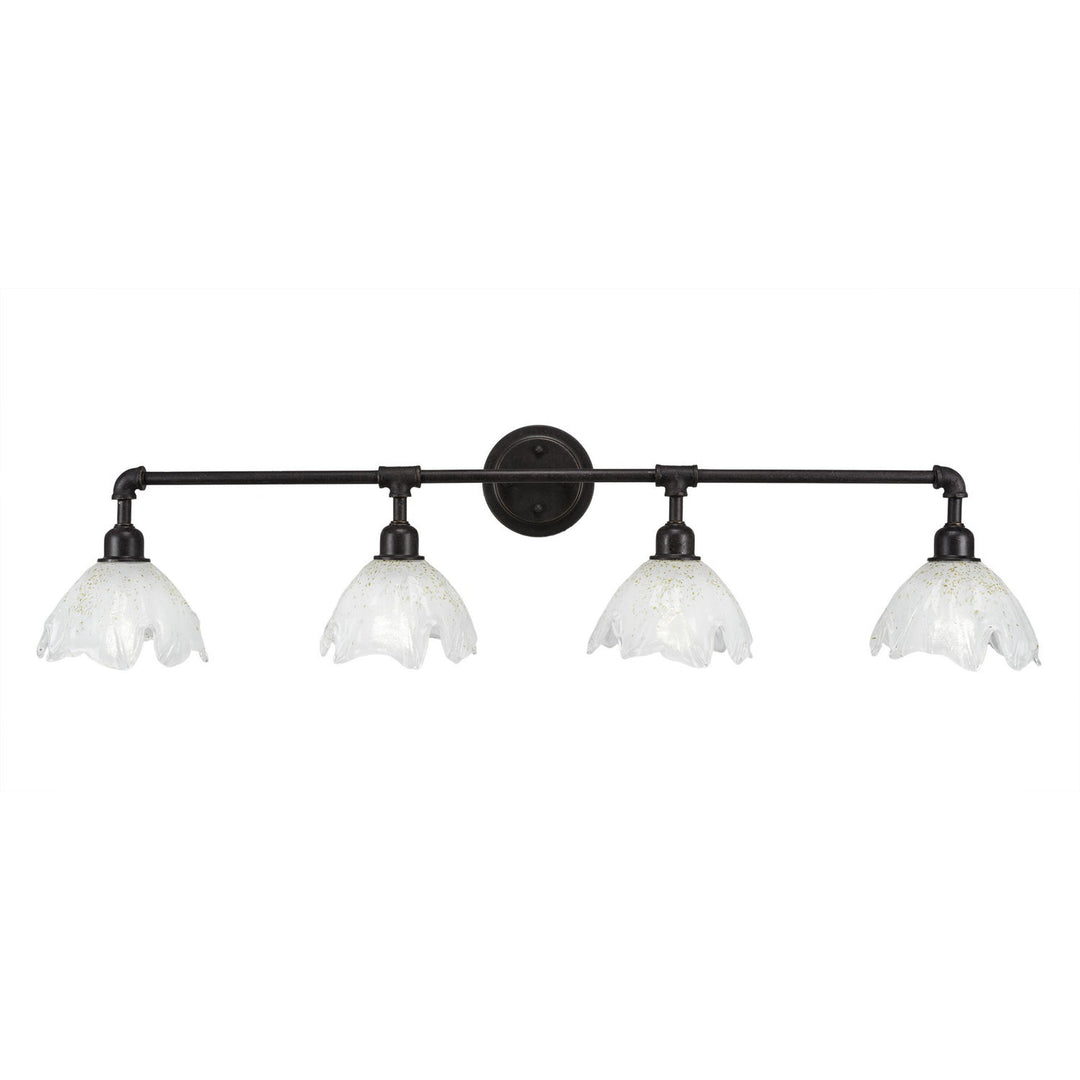 Toltec Vintage 184-dg-755 Bath Vanity Light 44 in. wide - Dark Granite