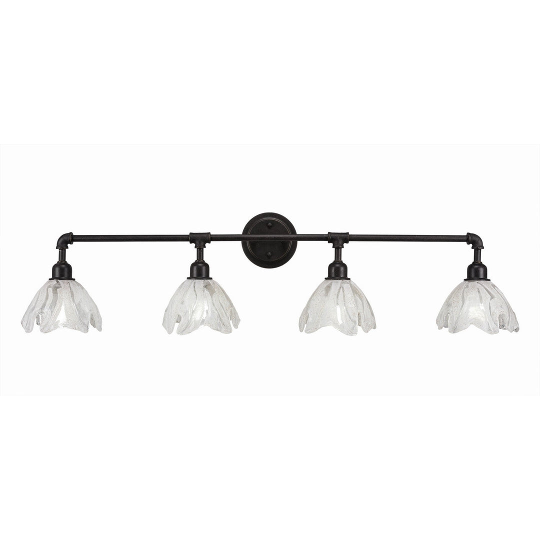 Toltec Vintage 184-dg-759 Bath Vanity Light 44 in. wide - Dark Granite