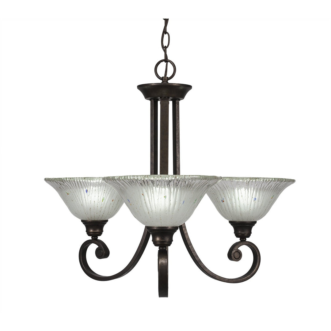 Toltec Curl 253-brz-731 Chandelier Light - Bronze