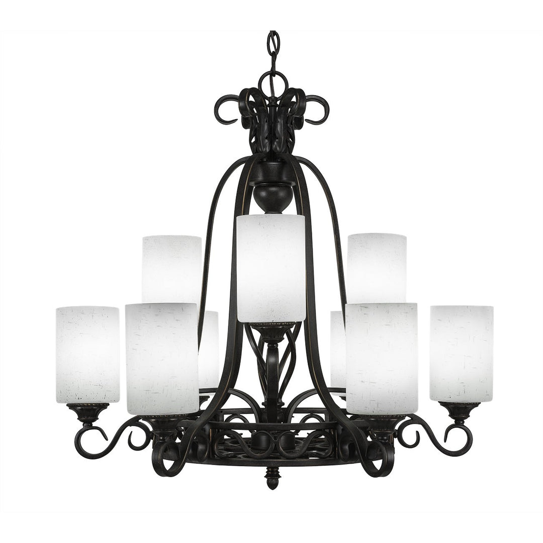 Toltec Eleganté 869-dg-310 Chandelier Light - Dark Granite