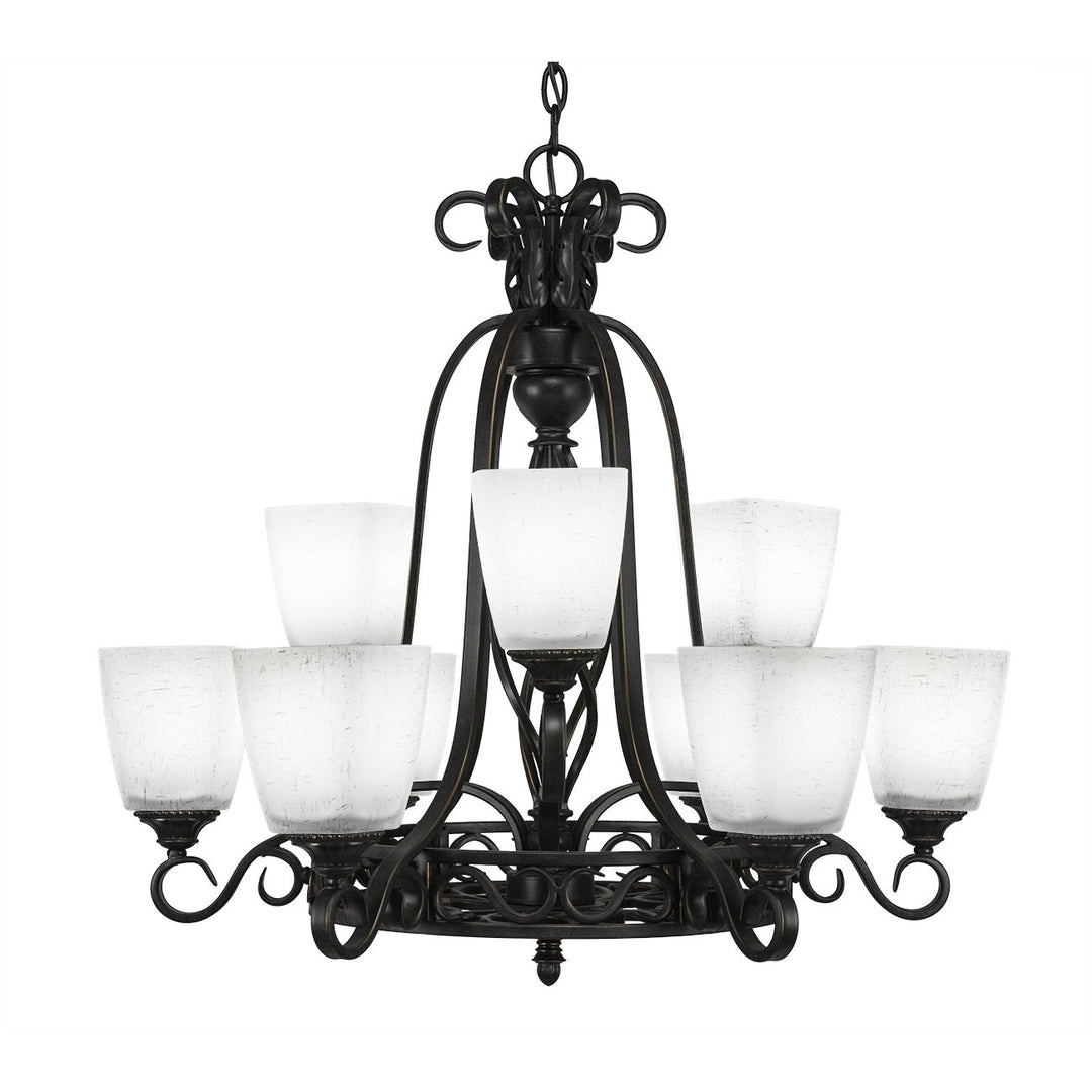 Toltec Eleganté 869-dg-460 Chandelier Light - Dark Granite