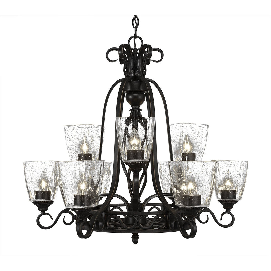 Toltec Eleganté 869-dg-461 Chandelier Light - Dark Granite