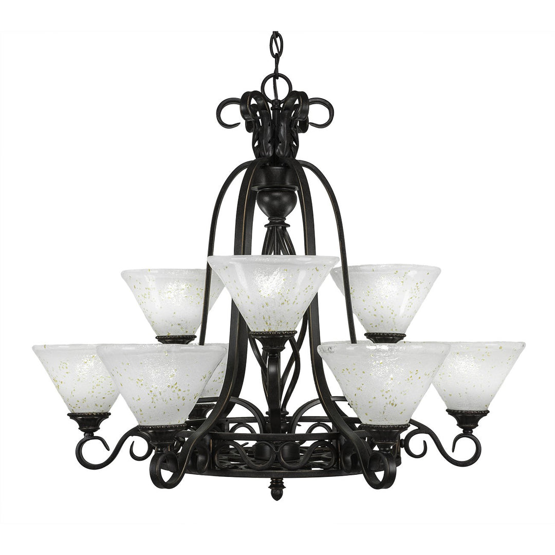 Toltec Eleganté 869-dg-7145 Chandelier Light - Dark Granite