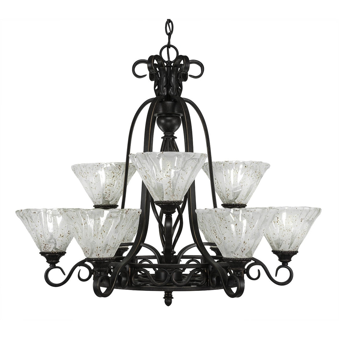 Toltec Eleganté 869-dg-7195 Chandelier Light - Dark Granite