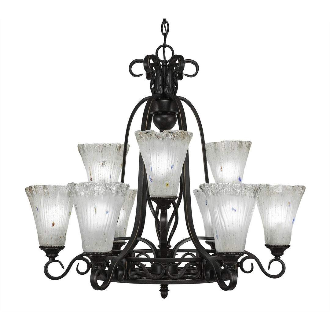 Toltec Eleganté 869-dg-721 Chandelier Light - Dark Granite