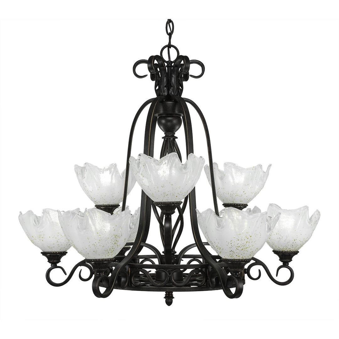 Toltec Eleganté 869-dg-755 Chandelier Light - Dark Granite