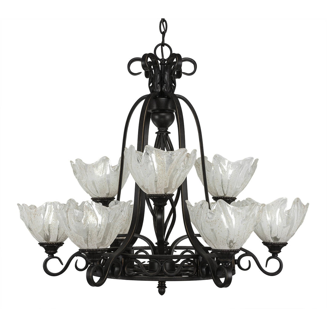 Toltec Eleganté 869-dg-759 Chandelier Light - Dark Granite