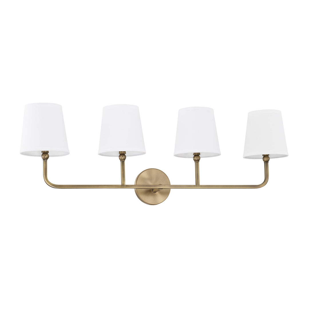 Capital Dawson 119341AD-674 Bath Vanity Light 36 in. wide - Aged Brass