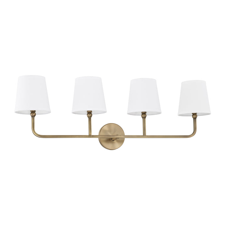 Capital Dawson 119341AD-674 Bath Vanity Light 36 in. wide - Aged Brass