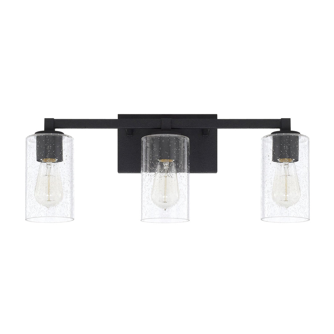 Capital Ravenwood 119831BI-435 Bath Vanity Light 23 in. wide - Black Iron